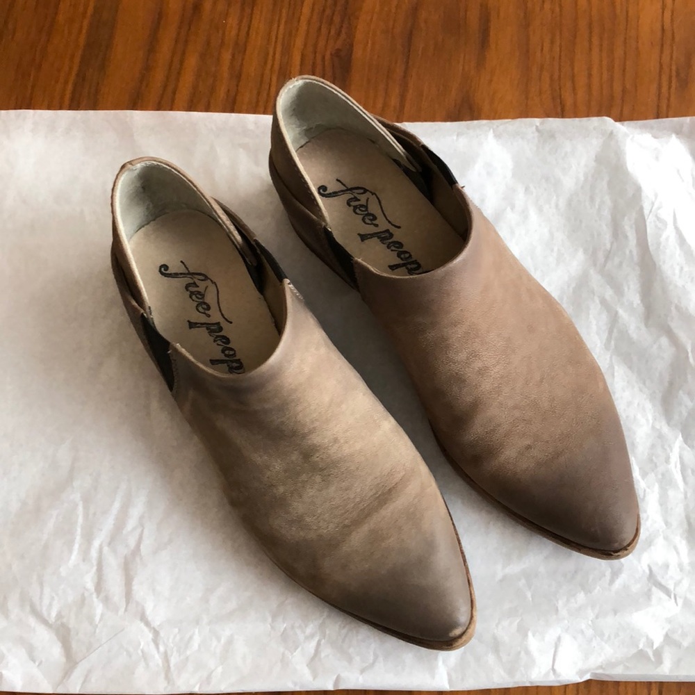 Free People Azalea Flat Low Cut Bootie